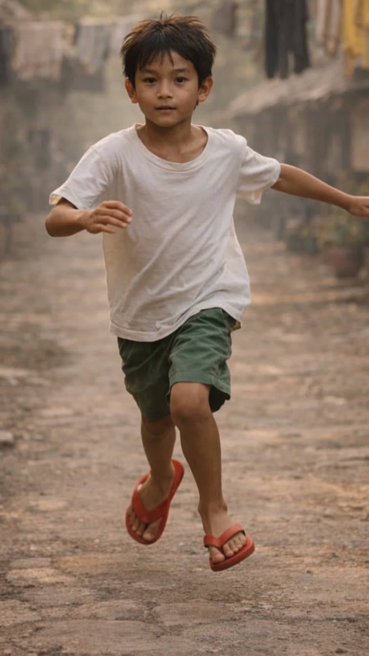 Storyboard to Video: Running home